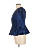 Y.A.S 100% Polyester Blue 3/4 Sleeve Blouse Size L - photo 5