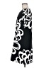 AB Studio Graphic Black Casual Dress Size 6 - photo 5