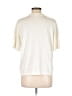 Lafayette 148 New York Chevron-herringbone Ivory Pullover Sweater Size Med S - photo 2