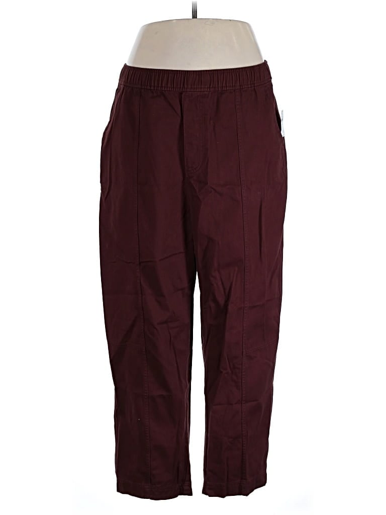 Old Navy Casual Pants In Burgundy