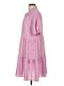 CeCe Polka Dots Pink Casual Dress Size L - photo 5