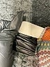 Ezra Stripes Color Block Brown 3/4 Sleeve Blouse Size L (estimated) - photo 5