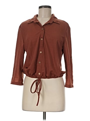 Roommates 3/4 Sleeve Blouse (view 1)