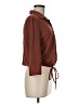 Roommates Brown 3/4 Sleeve Blouse Size M - photo 4