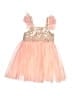 Assorted Brands 100% Polyester Pink Dress Size 140 cm / US 10 - photo 1