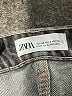 Zara Gray Denim Shorts Size 2 - photo 3