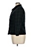 Pendleton 100% Wool Plaid Green Wool Blazer Size 14 Petite - photo 5