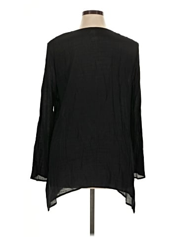 St. John's Bay Long Sleeve Blouse (view 2)
