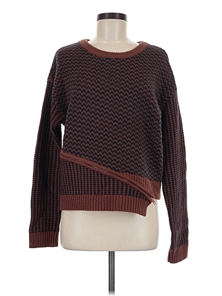 Pre-owned Astr Pullover Sweater In Brown