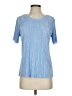 Jaclyn Smith 100% Polyester Blue Short Sleeve Top Size S - photo 1