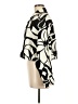 Magaschoni 100% Linen Print Black Long Sleeve Blouse Size M - photo 5