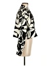 Magaschoni 100% Linen Print Black Long Sleeve Blouse Size M - photo 4