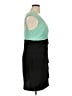 En Focus Studio Color Block Green Cocktail Dress Size 16 - photo 4