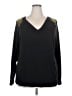 MICHAEL Michael Kors Black Pullover Sweater Size 3X - photo 1