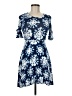 True Craft Blue Casual Dress Size M - photo 1