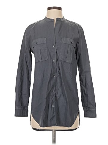 James Perse Long Sleeve Button-Down Shirt (view 1)