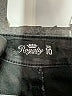ROYALTY Chevron-herringbone Black Jeans Size 10 - photo 4
