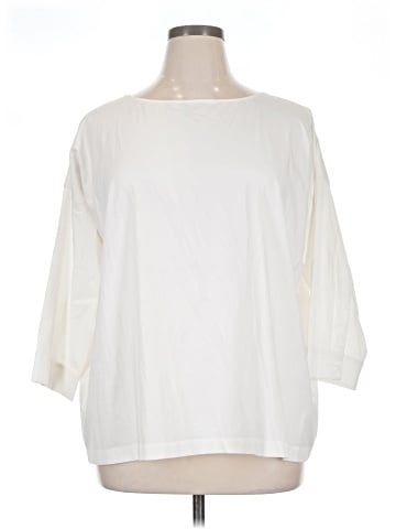 Lafayette 148 New York 3/4 Sleeve Top (view 1)