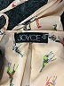 Joyce 100% Polyester Ivory Sleeveless Top Size S - photo 7