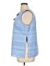 Talbots Blue Sleeveless Blouse Size XL - photo 5