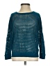 Express Metallic Teal Pullover Sweater Size S - photo 1