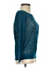 Express Metallic Teal Pullover Sweater Size S - photo 4