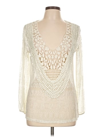 Hem & Thread Long Sleeve Blouse (view 1)