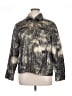 Chico's Print Gold Jacket Size XL (3) - photo 1