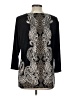 JM Collection Black 3/4 Sleeve Top Size L - photo 2