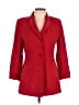 Le Suit Solid Red Blazer Size 12 - photo 1