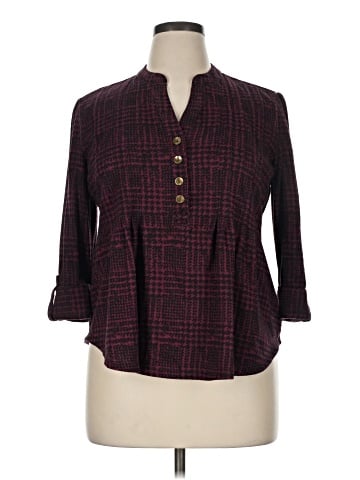 New Directions 3/4 Sleeve Blouse (view 1)