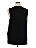Dana Buchman 100% Polyester Black Sleeveless Top Size 1X - photo 1