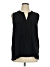 Dana Buchman 100% Polyester Black Sleeveless Top Size 1X - photo 2