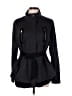 ASOS Solid Black Coat Size 10 - photo 1