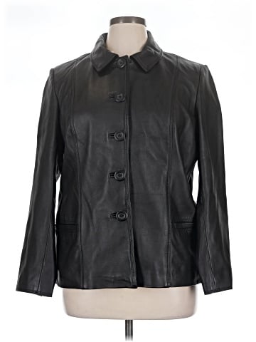 Jaclyn Smith Leather Jacket (view 1)