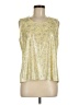 Coldwater Creek 100% Polyester Gold Sleeveless Top Size M - photo 1