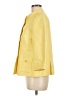 Talbots 100% Linen Solid Yellow Coat Size 8 - photo 5