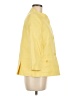 Talbots 100% Linen Solid Yellow Coat Size 8 - photo 4