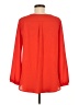 Lush Orange Long Sleeve Blouse Size M - photo 2