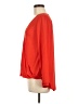 Lush Orange Long Sleeve Blouse Size M - photo 5