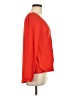 Lush Orange Long Sleeve Blouse Size M - photo 4