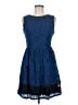 Francesca's Blue Cocktail Dress Size M - photo 1