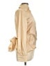 St. John Metallic Tan Long Sleeve Blouse Size 10 - photo 4