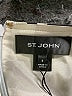 St. John Graphic Black Cocktail Dress Size 6 - photo 7