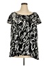 Just My Size Black Short Sleeve T-Shirt Size 4X - photo 1