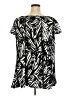 Just My Size Black Short Sleeve T-Shirt Size 4X - photo 2