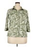 Hasting & Smith Paisley Green 3/4 Sleeve Blouse Size 3X - photo 1