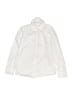Zara Solid Ivory Long Sleeve Button-Down Shirt Size 9 - photo 1