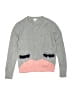 Crewcuts 100% Cotton Color Block Gray Cardigan Size 14 - photo 1