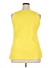 Hanes Yellow Sleeveless Blouse Size 2X - photo 2